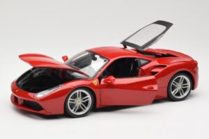 Ferrari 488 GTB Röd Bburago 1:18 18-16008 Metall — bild 2 av 8