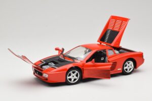 Ferrari 512 TR Röd Mira 1:18 6144 Metall — bild 2 av 8