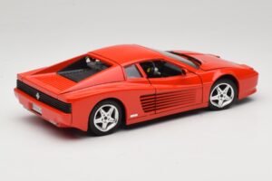 Ferrari 512 TR Röd Mira 1:18 6144 Metall — bild 3 av 8