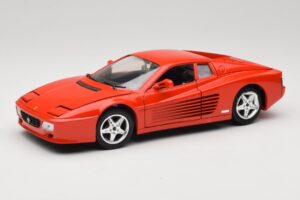 Ferrari 512 TR Röd Mira 1:18 6144 Metall
