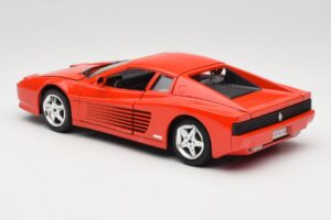Ferrari 512 TR Röd Mira 1:18 6144 Metall — bild 7 av 8
