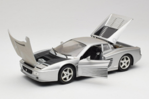 Ferrari 512 TR Silver Mira 1:18 6178-B1 Metall — bild 2 av 8