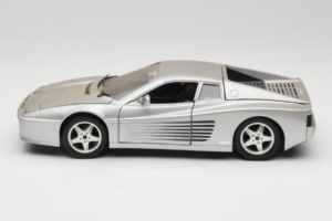Ferrari 512 TR Silver Mira 1:18 6178-B1 Metall — bild 4 av 8