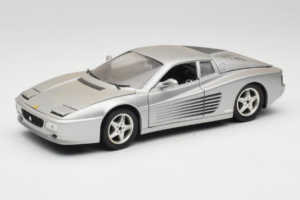 Ferrari 512 TR Silver Mira 1:18 6178-B1 Metall