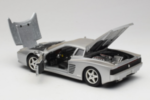 Ferrari 512 TR Silver Mira 1:18 6178-B1 Metall — bild 5 av 8