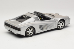 Ferrari 512TR Targa Silver Mira 1:18 6175 Metall — bild 3 av 8