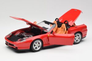 Ferrari 550 Barchetta Rosso Corsa Hot Wheels 1:18 29441 Metall — bild 2 av 8