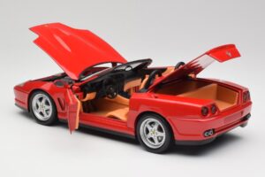 Ferrari 550 Barchetta Rosso Corsa Hot Wheels 1:18 29441 Metall — bild 5 av 8
