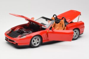 Ferrari 550 Barchetta Rosso Corsa Hot Wheels 1:18 74299294419 Metall — bild 2 av 8