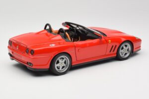 Ferrari 550 Barchetta Rosso Corsa Hot Wheels 1:18 74299294419 Metall — bild 3 av 8