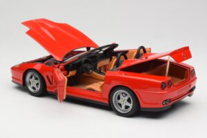 Ferrari 550 Barchetta Rosso Corsa Hot Wheels 1:18 74299294419 Metall — bild 5 av 8