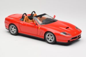 Ferrari 550 Barchetta Rosso Corsa Hot Wheels 1:18 74299294419 Metall — bild 6 av 8