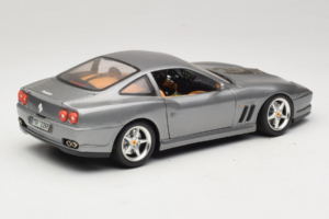 Ferrari 550 Maranello 25 Jahre Ferrari Model Club Silver 2:a Version Bburago 1:18 3064-S1 Metall — bild 3 av 8
