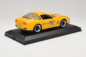Ferrari 550 Maranello Autoliv Gul Limiterad Utgåva Exclusive Cars 1:18 EC002 Metall — bild 4 av 9