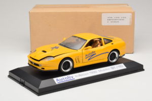 Ferrari 550 Maranello Autoliv Gul Limiterad Utgåva Exclusive Cars 1:18 EC002 Metall — bild 9 av 9