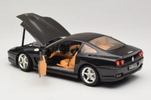 Ferrari 550 Maranello Svart Metallic Bburago 1:18 3344-B1 Metall — bild 5 av 8