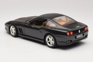 Ferrari 550 Maranello Svart Metallic Bburago 1:18 3344-B1 Metall — bild 7 av 8