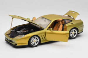 Ferrari 550 Maranello Gold Metallic Braccio & Gotz Bburago 1:18 3044-G1 Metall — bild 2 av 8
