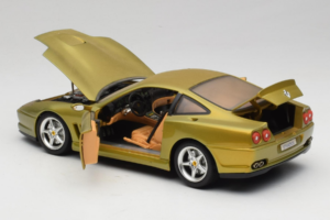 Ferrari 550 Maranello Gold Metallic Braccio & Gotz Bburago 1:18 3044-G1 Metall — bild 5 av 8