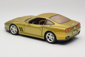 Ferrari 550 Maranello Gold Metallic Braccio & Gotz Bburago 1:18 3044-G1 Metall — bild 7 av 8