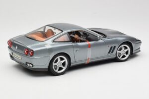 Ferrari 550 Maranello Grå Metallic Maisto 1:18 4839 Metall — bild 2 av 6