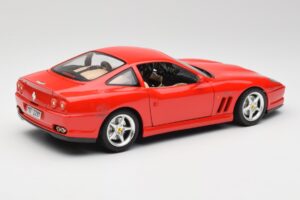 Ferrari 550 Maranello Röd Bburago 1:18 3064 Metall — bild 3 av 8