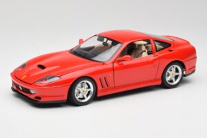 Ferrari 550 Maranello Röd Bburago 1:18 3064 Metall
