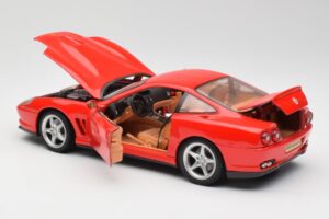 Ferrari 550 Maranello Röd Maisto 1:18 31839 Metall — bild 5 av 8
