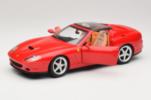 Ferrari 575M Superamerica Röd Hot Wheels 1:18 J2858 Metall — bild 2 av 8