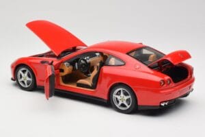 Ferrari 612 Scaglietti Rosso Corsa Hot Wheels 1:18 B6047 Metall — bild 5 av 8
