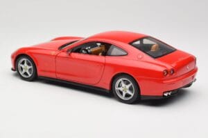 Ferrari 612 Scaglietti Rosso Corsa Hot Wheels 1:18 B6047 Metall — bild 7 av 8