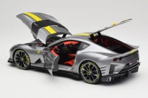 Ferrari 812 Competizione Grigio Coburn Bburago 1:18 18-01647 Metall — bild 5 av 8