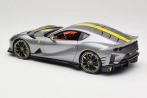 Ferrari 812 Competizione Grigio Coburn Bburago 1:18 18-01647 Metall — bild 7 av 8