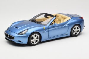 Ferrari California Ljusblå Hot Wheels 1:18 N2043 Metall