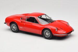 Ferrari Dino 246 GT Röd Norev 1:18 187800 Metall — bild 5 av 6