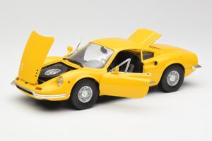 Ferrari Dino 246 GT Gul Anson 1:18 30301W Metall — bild 2 av 8
