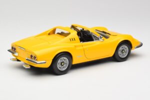 Ferrari Dino 246 GTS Gul Hot Wheels 1:18 23920 Metall — bild 3 av 8