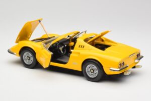 Ferrari Dino 246 GTS Gul Hot Wheels 1:18 23920 Metall — bild 5 av 8