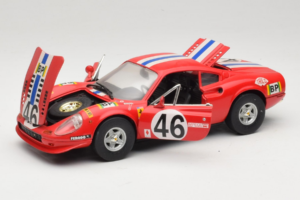 Ferrari Dino 246 GT #46 Röd Anson 1:18 3580-P1 Metall — bild 2 av 8