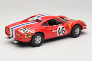 Ferrari Dino 246 GT #46 Röd Anson 1:18 3580-P1 Metall — bild 3 av 8