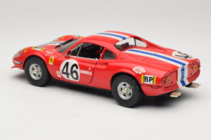 Ferrari Dino 246 GT #46 Röd Anson 1:18 3580-P1 Metall — bild 7 av 8