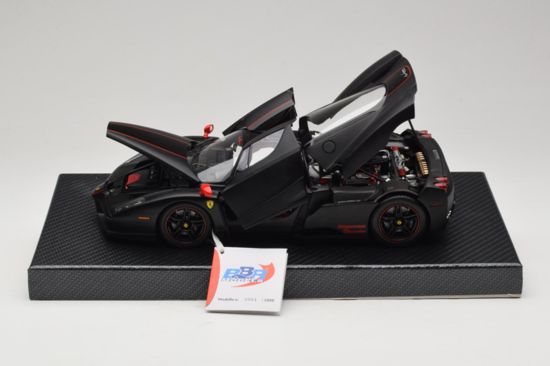 Ferrari Enzo Matt Black Begränsad Upplaga BBR 1:18 HE180029 Metall