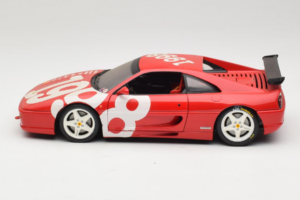 Ferrari F355 Berlinetta Röd med vita hjul UT Models 1:18 180074020-P2 Metall — bild 4 av 8