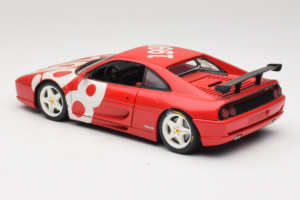 Ferrari F355 Berlinetta Röd med vita hjul UT Models 1:18 180074020-P2 Metall — bild 7 av 8