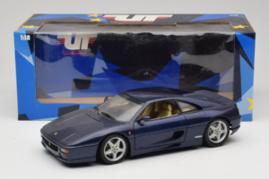 Ferrari F355 Berlinetta Blå Metallic UT Models 1:18 180074020-B1 Metall — bild 8 av 8