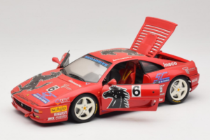 Ferrari F355 Berlinetta Diavia #6 Röd UT Models 1:18 180074020-P3 Metall — bild 2 av 8