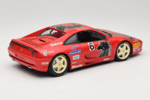 Ferrari F355 Berlinetta Diavia #6 Röd UT Models 1:18 180074020-P3 Metall — bild 3 av 8