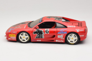 Ferrari F355 Berlinetta Diavia #6 Röd UT Models 1:18 180074020-P3 Metall — bild 4 av 8