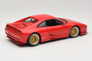 Ferrari F355 Berlinetta Röd Med Custom Guldfälgar UT Models 1:18 180074020-P5 Metall — bild 3 av 8