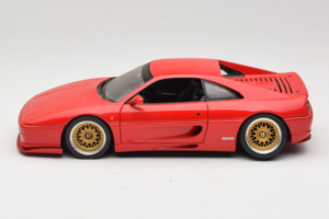 Ferrari F355 Berlinetta Röd Med Custom Guldfälgar UT Models 1:18 180074020-P5 Metall — bild 4 av 8